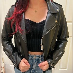 Akira stylish leather jacket